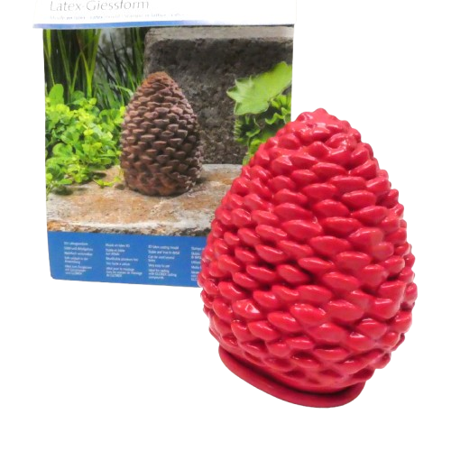 moule latex pomme de pin glorex