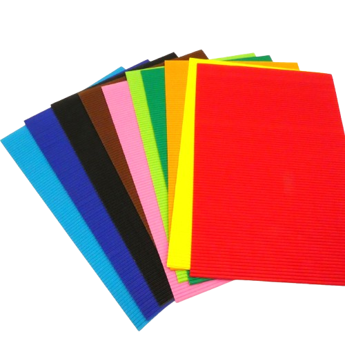 lot papiers ondulés kit création