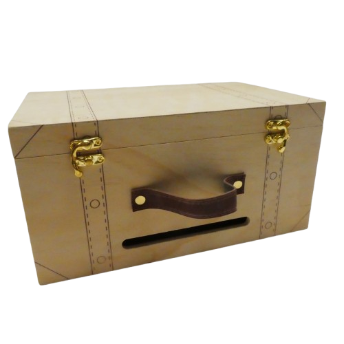 valise urne en bois kit creation