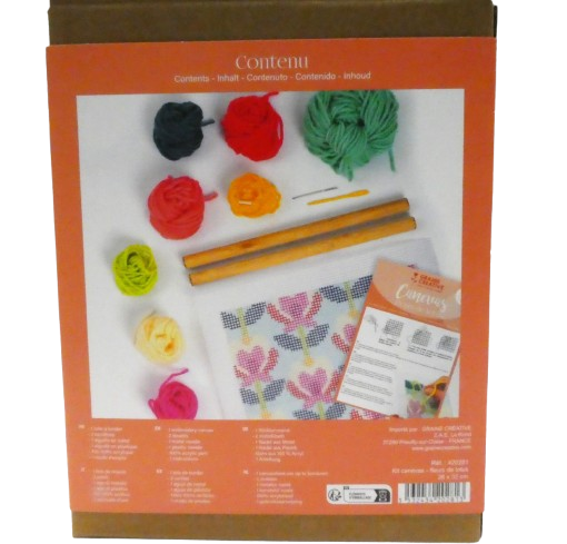 graine creative canevas fleur de lotus