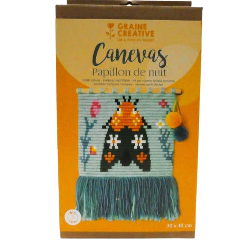 graine creative canevas papillon