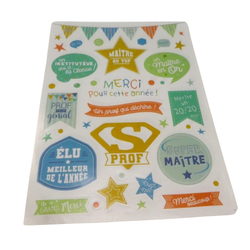 gommette super prof kit creation