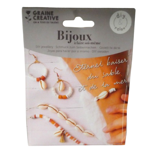 kit bijous heishi graine creative