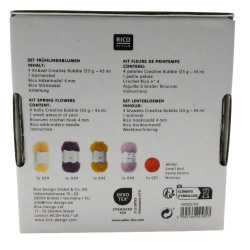 kit laine bubble fleurs rico design