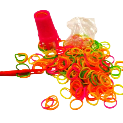 elastiques pour bracelets rico design fluo