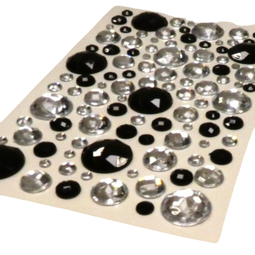 strass crystal noir