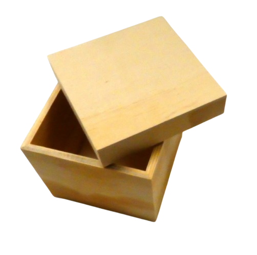 boite carré en bois kit creation