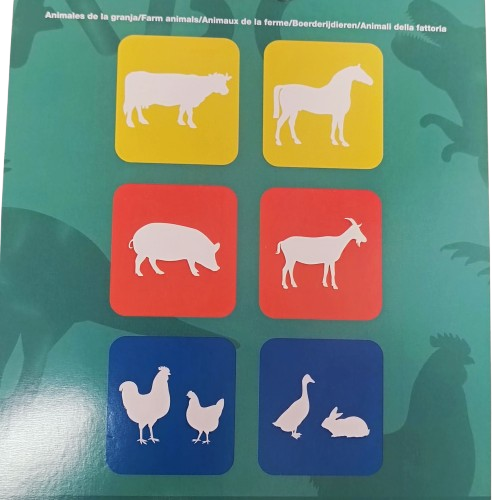 apli pochoirs animaux de la ferme