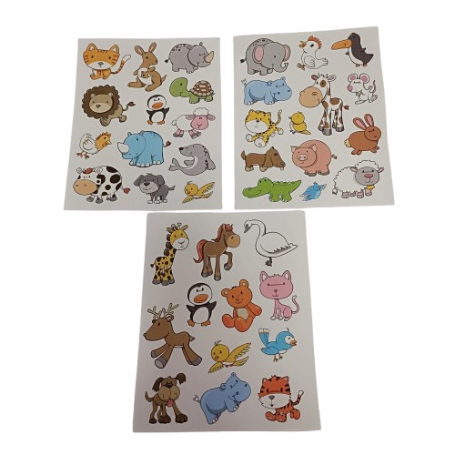 gommettes animaux enfants
