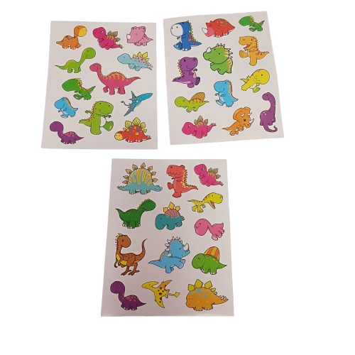 gommettes enfants dinosaure