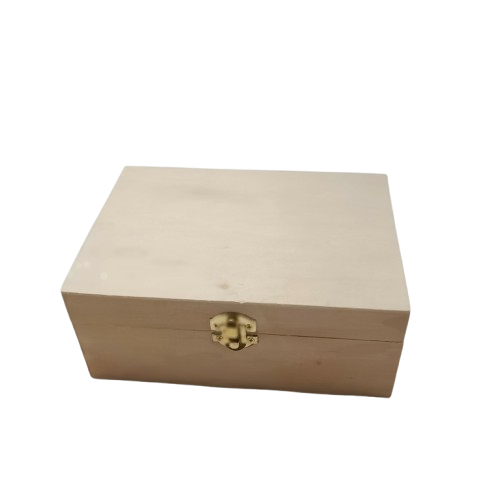 boite à thé en bois 4 compartiment kit creation
