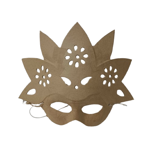 masque fleurs decopatch