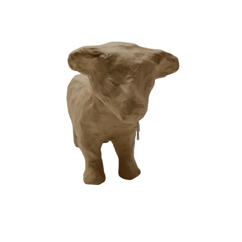 mouton papier mâxché decopatch