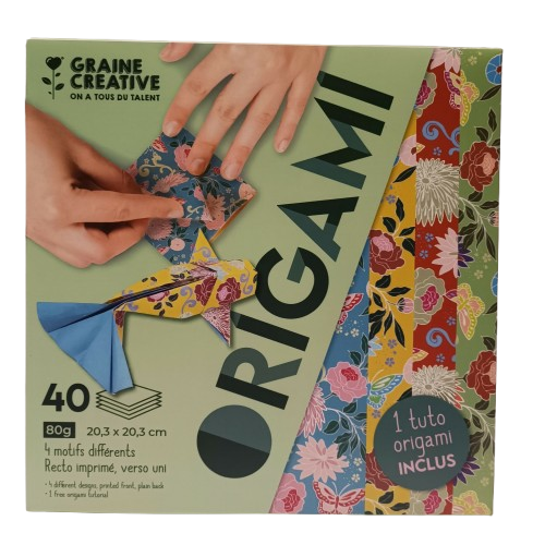 origami carpe koi graine creative