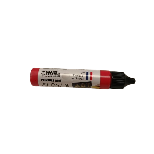 crayon 3D graine creative rouge
