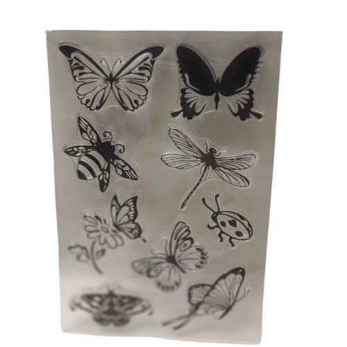 tampons papillons kit creation