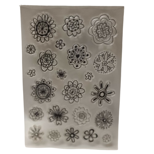 tampons fleurs kit creation