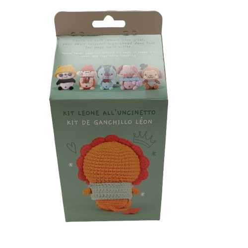 kit crochet graine creative lion