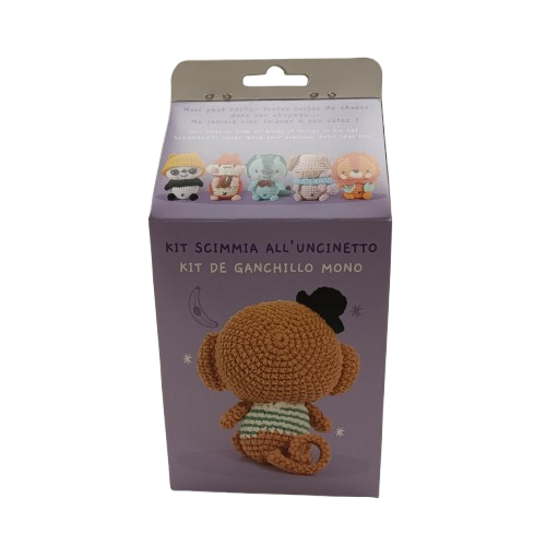 kit crochet singe graine creative