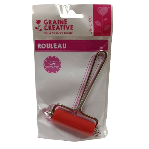 rouleau linogravure pâte polèmère graine creative