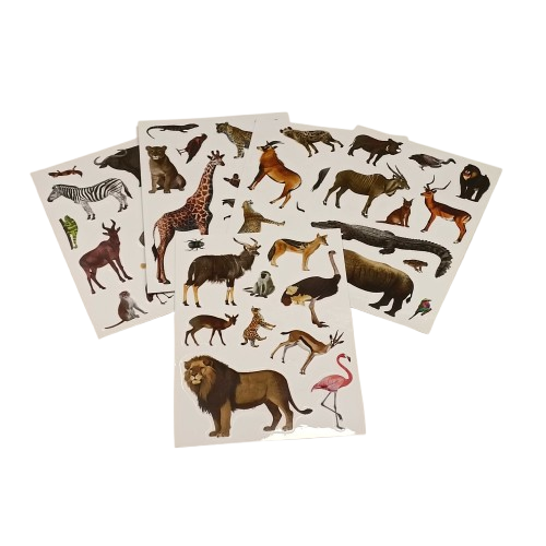stickers animaux sauvages