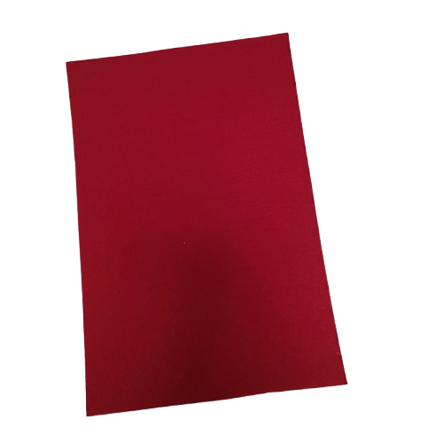 feutrine adhésive innspiro rouge foncé