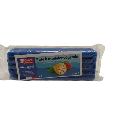 pâte à modeler végétale graine creative bleu foncé