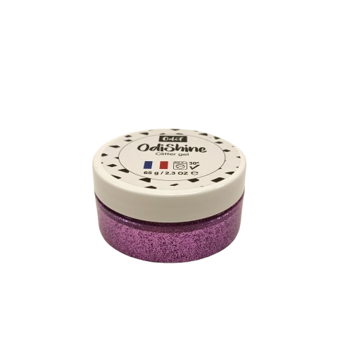 glitter gel odishine odif violet