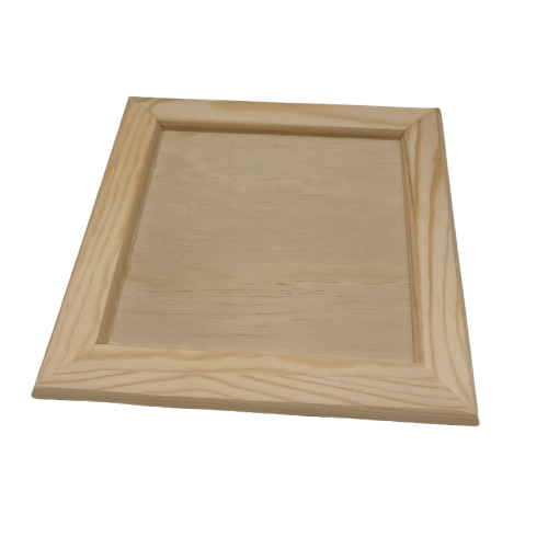 cadre en bois carré kit creation