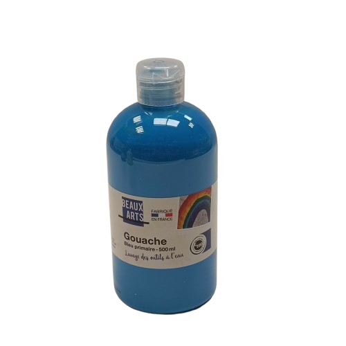 gouache bleu kit creation