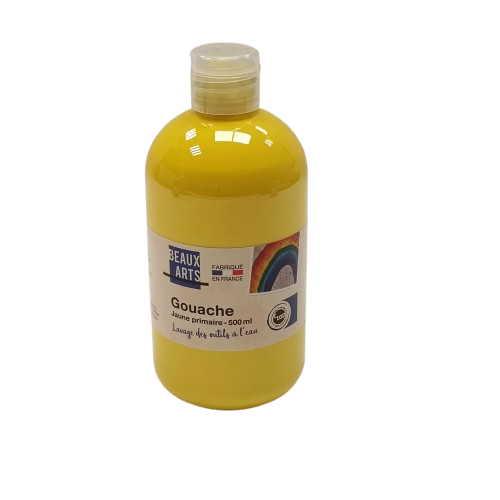 gouache jaune kit creation