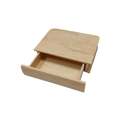 boîte livre en bois