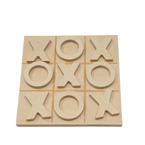 morpion en bois kit creation