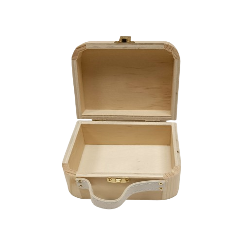 mini valise en bois