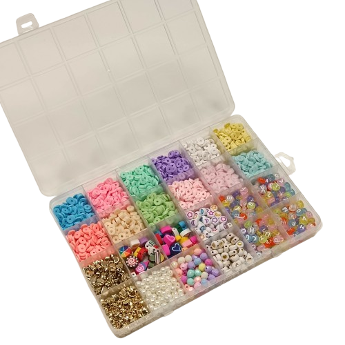 bôite perles pastels