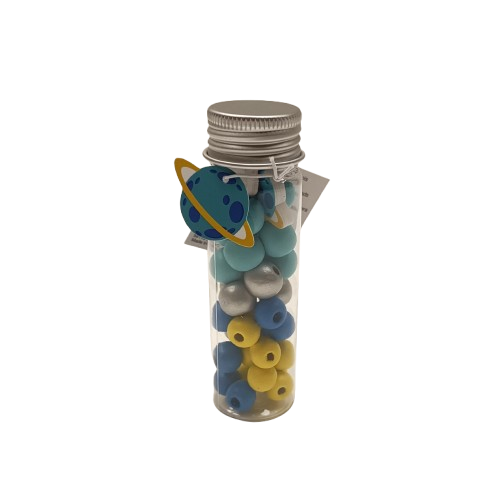 tube en perles bois espace kit creation