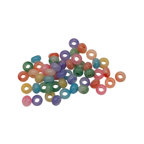 perles rondes pastels kit creation