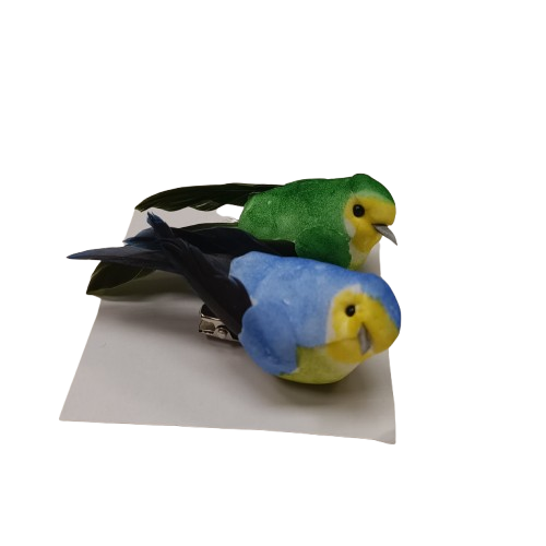 oiseaux bleu et vert kit creation