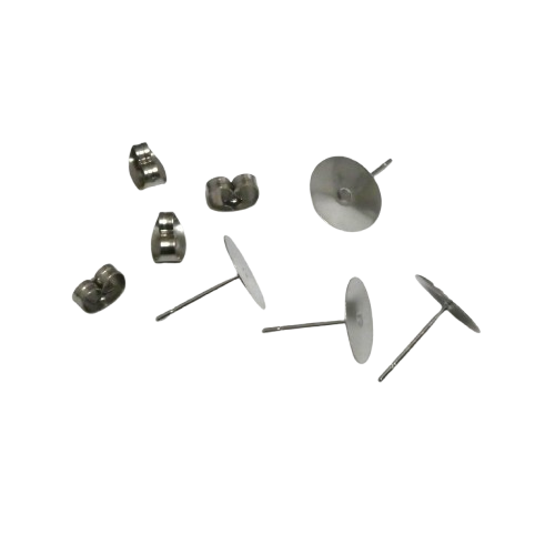 clous doreilles en acier inoxydable