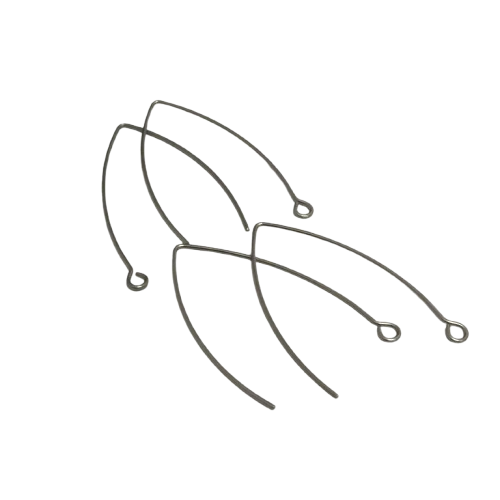 boucle doreilles en acier inoxydable kit creation