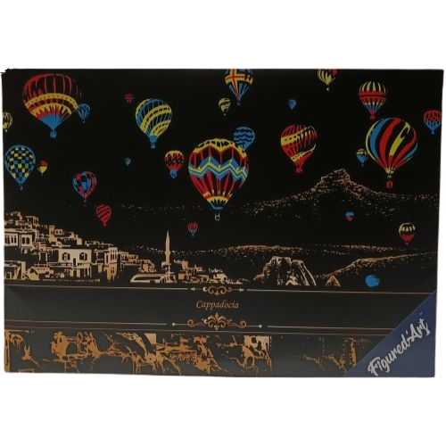 carte à gratter montgolfière