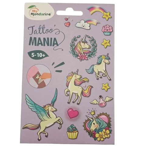 tatouage avenue mandarine licorne