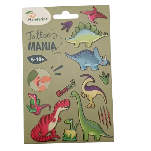 tatouage avenue mandarine  dinosaures