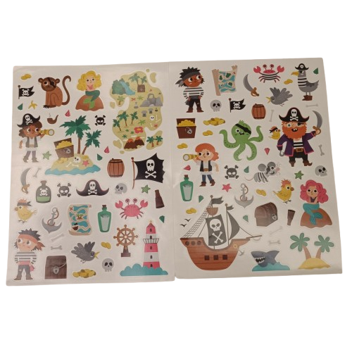gommettes pirates