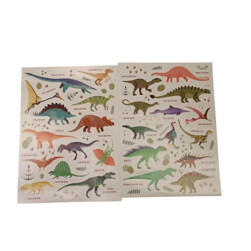 gommettes dinosaures