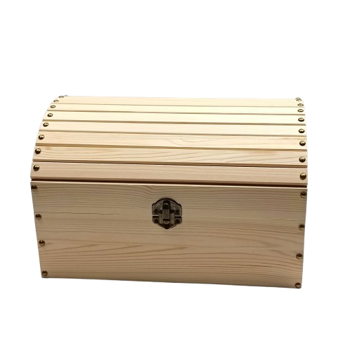 coffre à clous en bois