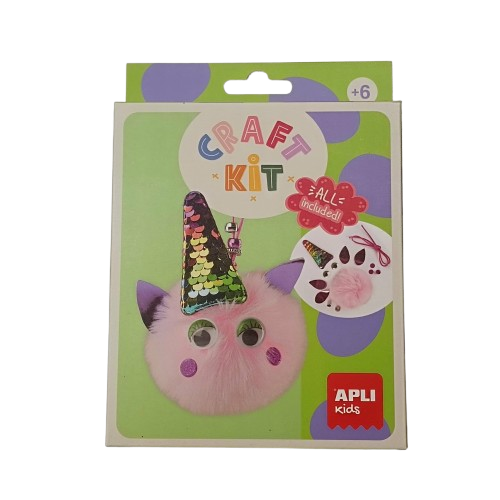 kit craft enfant pompon licorne apli (3)