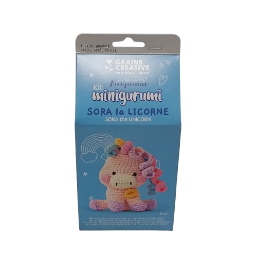 crochet graine creative amigurumi licorne