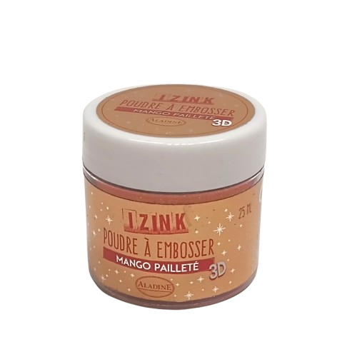 poudre à embosser izink mango