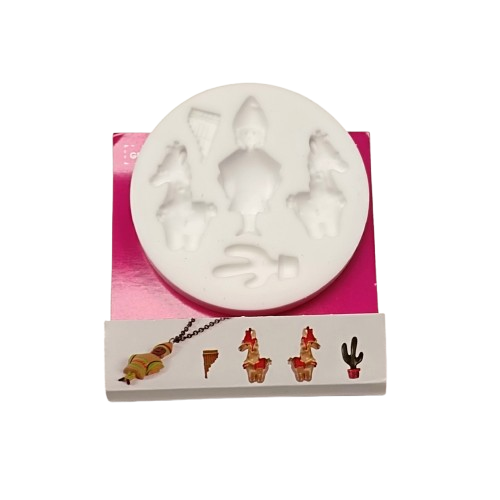 moule silicone kit creation lamas